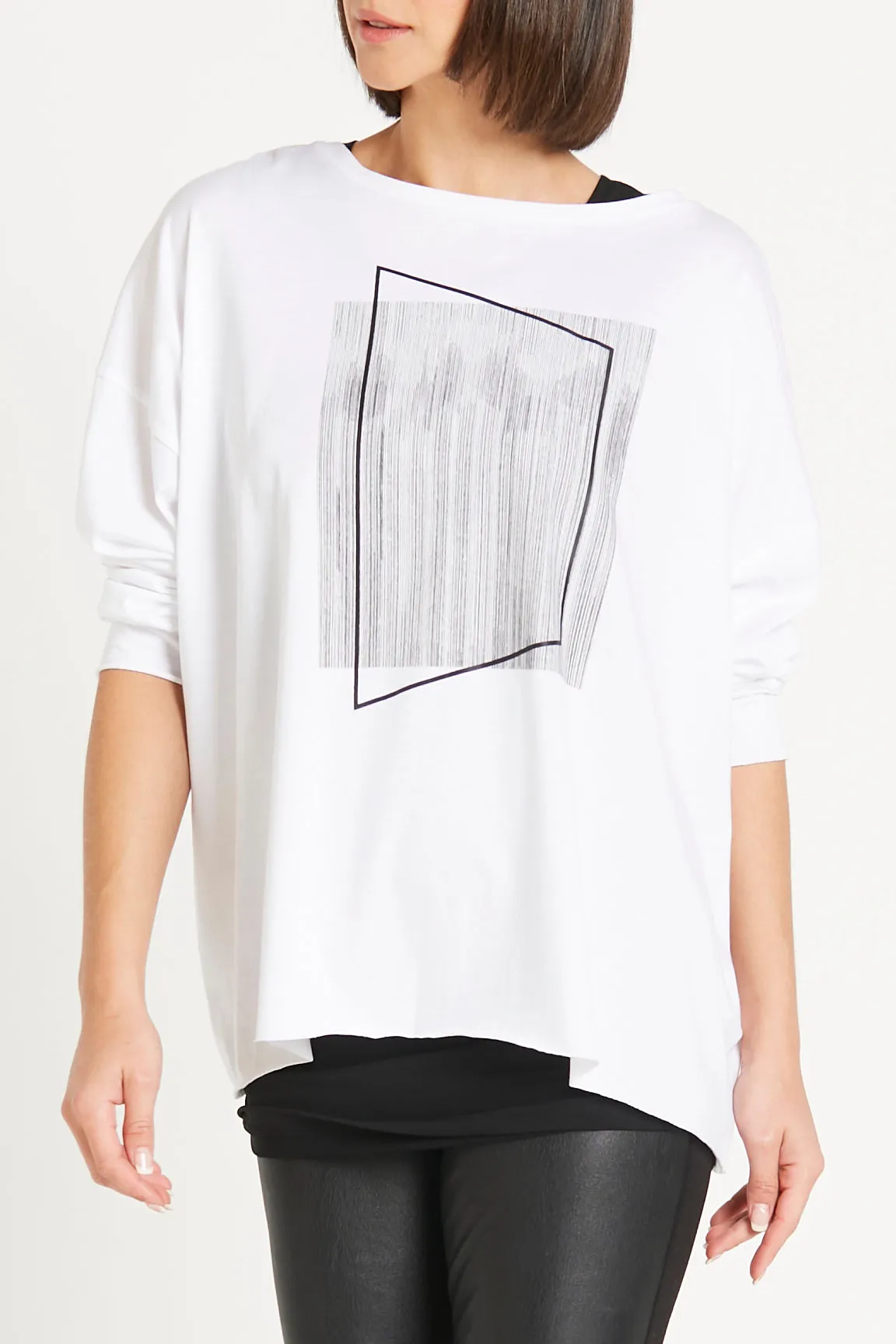 Pima Cotton Framed Luxury Boxy T