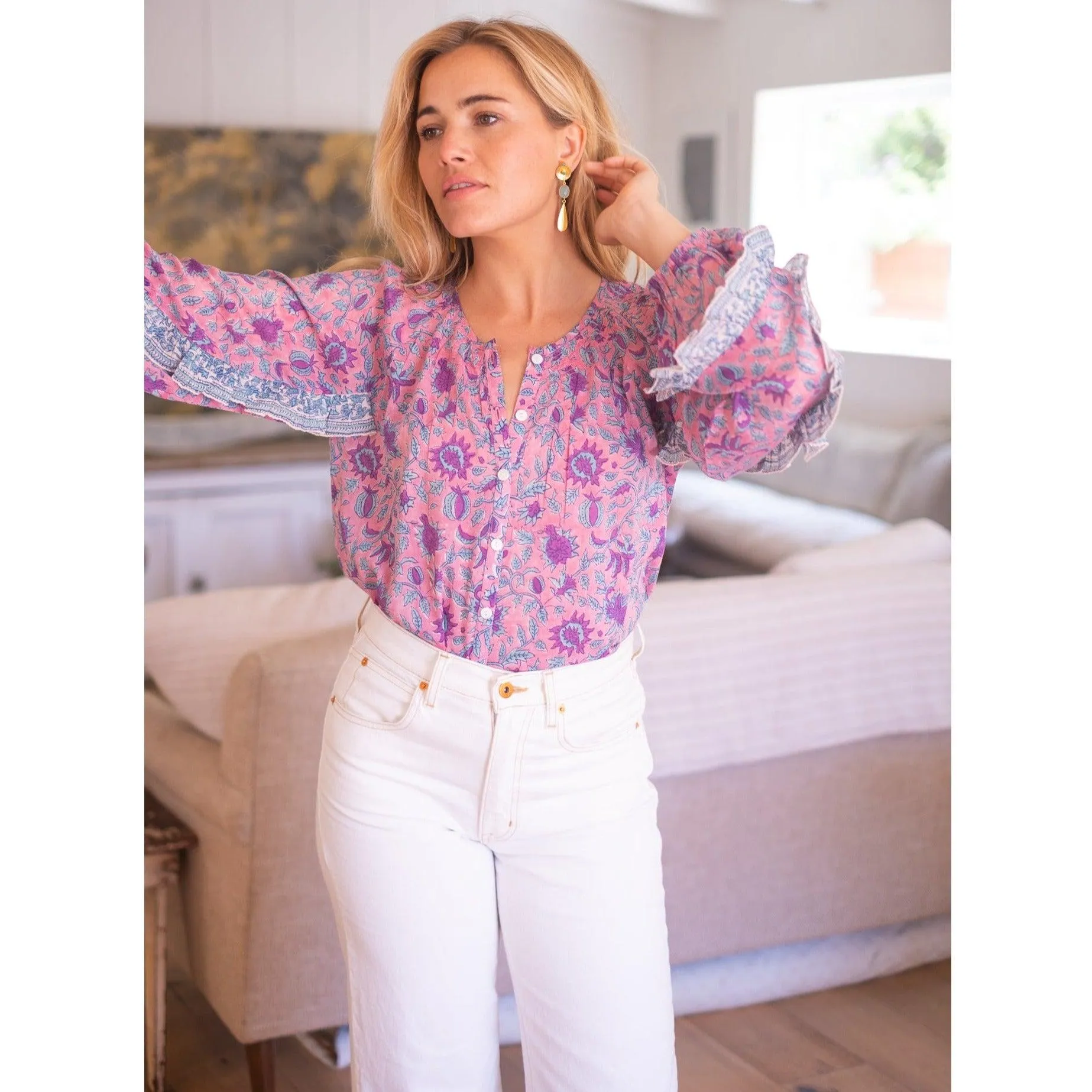 Pink Callie Blouse