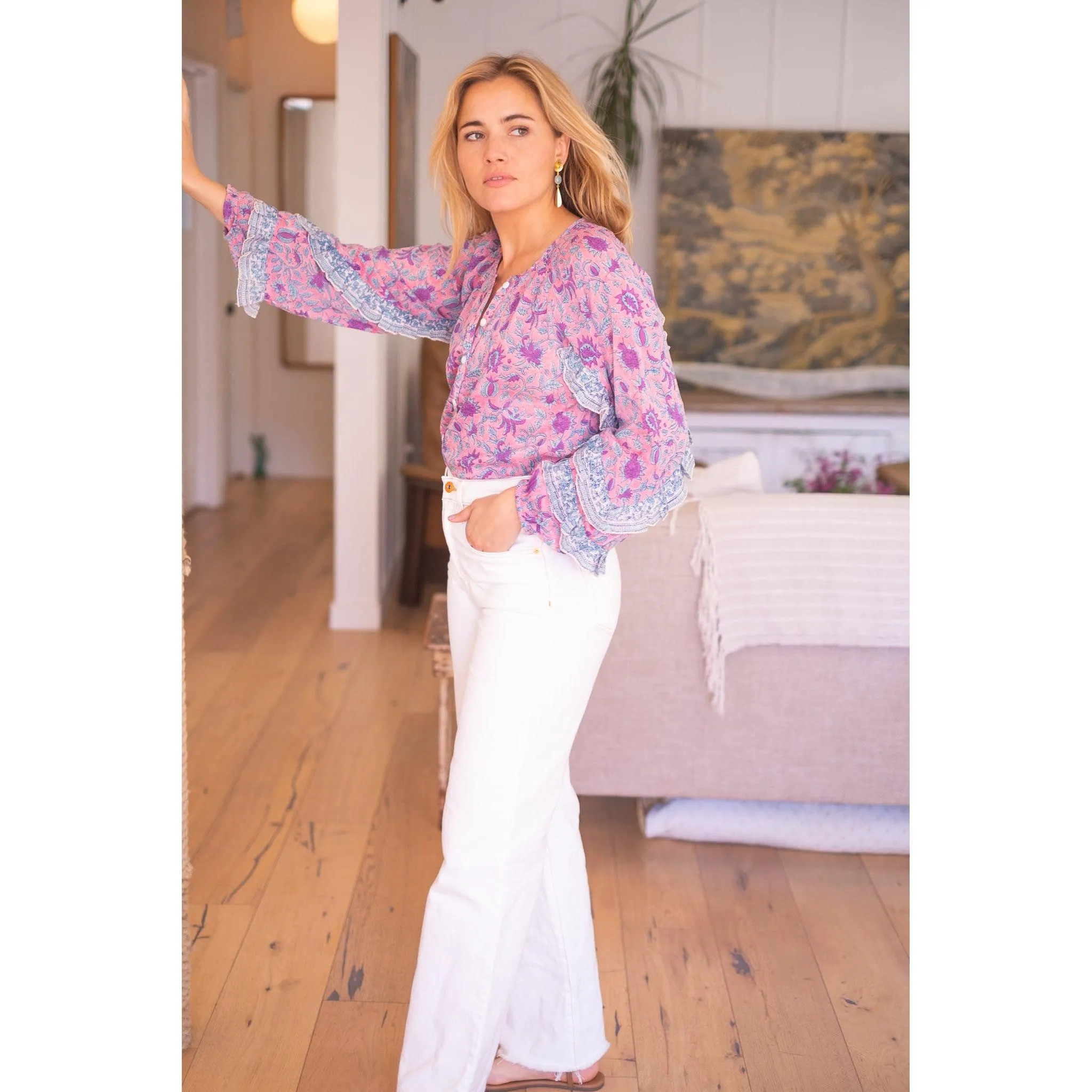 Pink Callie Blouse