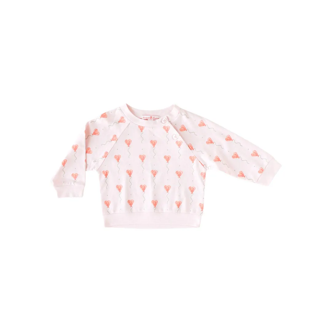 Pink Heart Balloon Legging Set