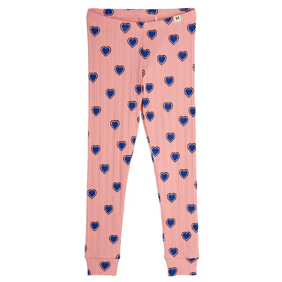 Pink Hearts Leggings