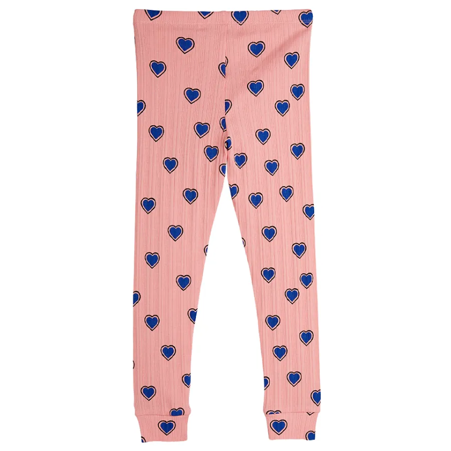 Pink Hearts Leggings