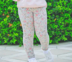 Pink Roses Leggings