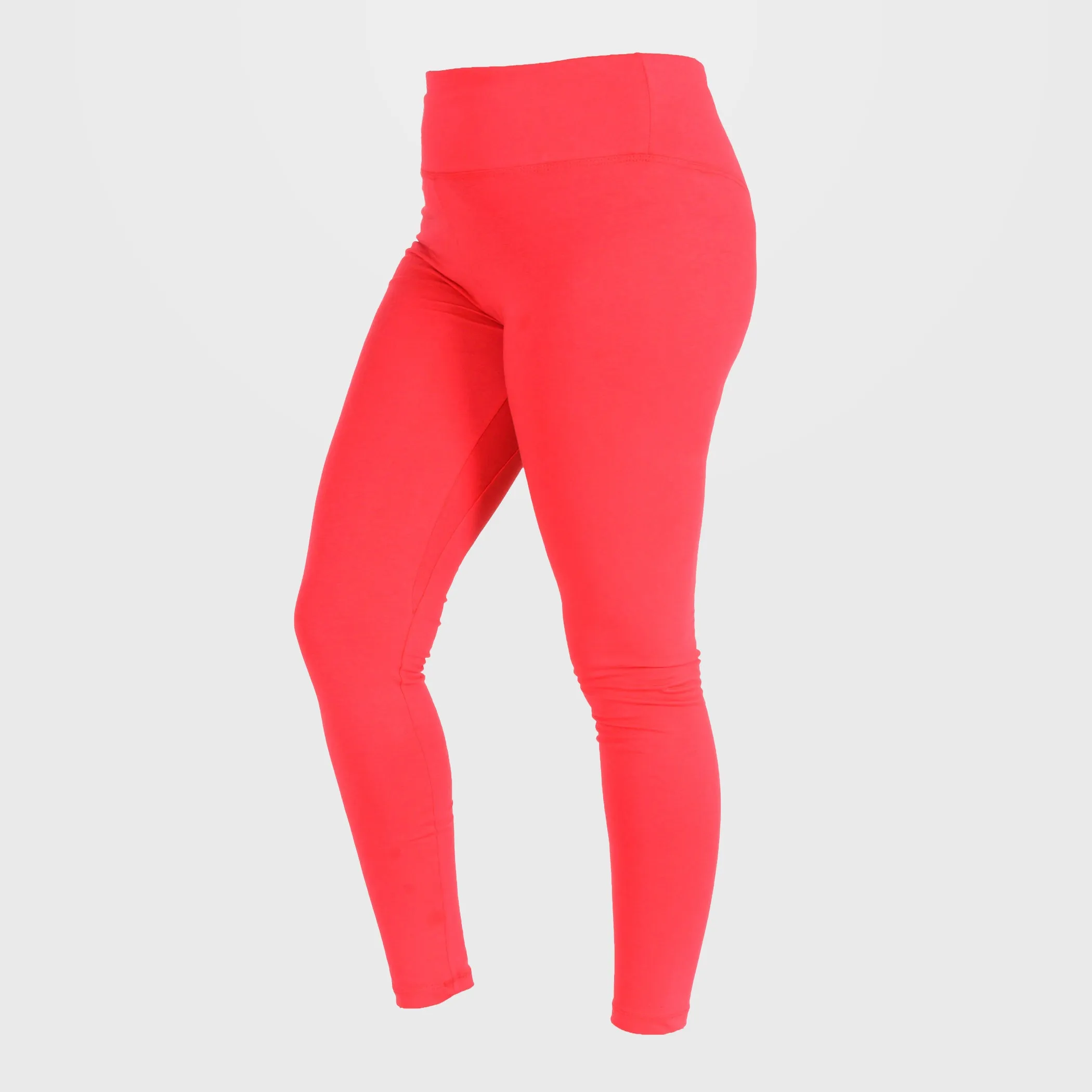 Plush Cotton Legging - Red