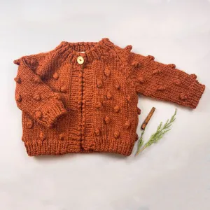 POPCORN SWEATER-Cinnamon