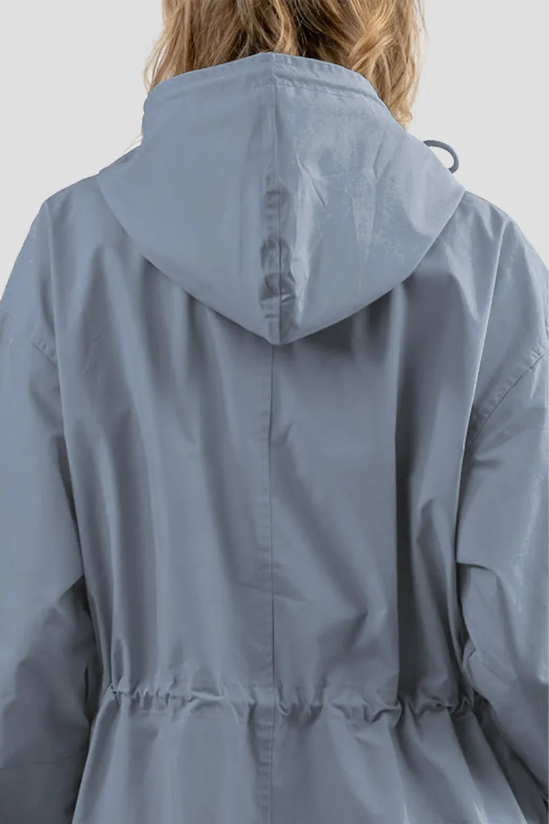 POWDER BLUE WINDBREAKER