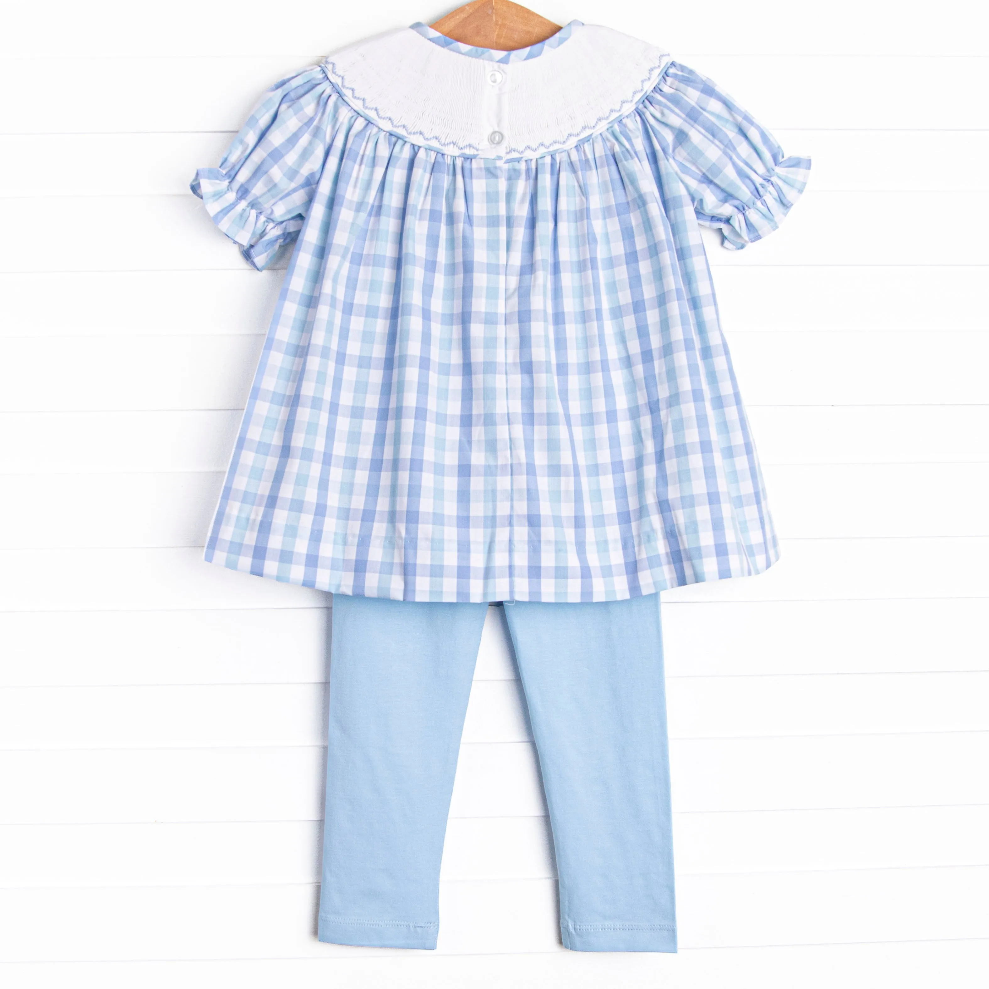 Pride Land Pals Smocked Legging Set, Blue