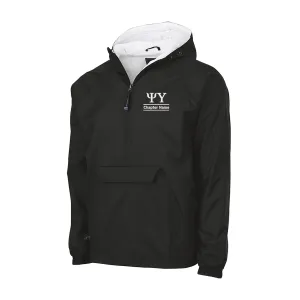 Psi Upsilon Lined Windbreaker - Chapter Name
