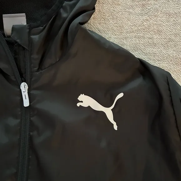 PUMA windbreaker, size small