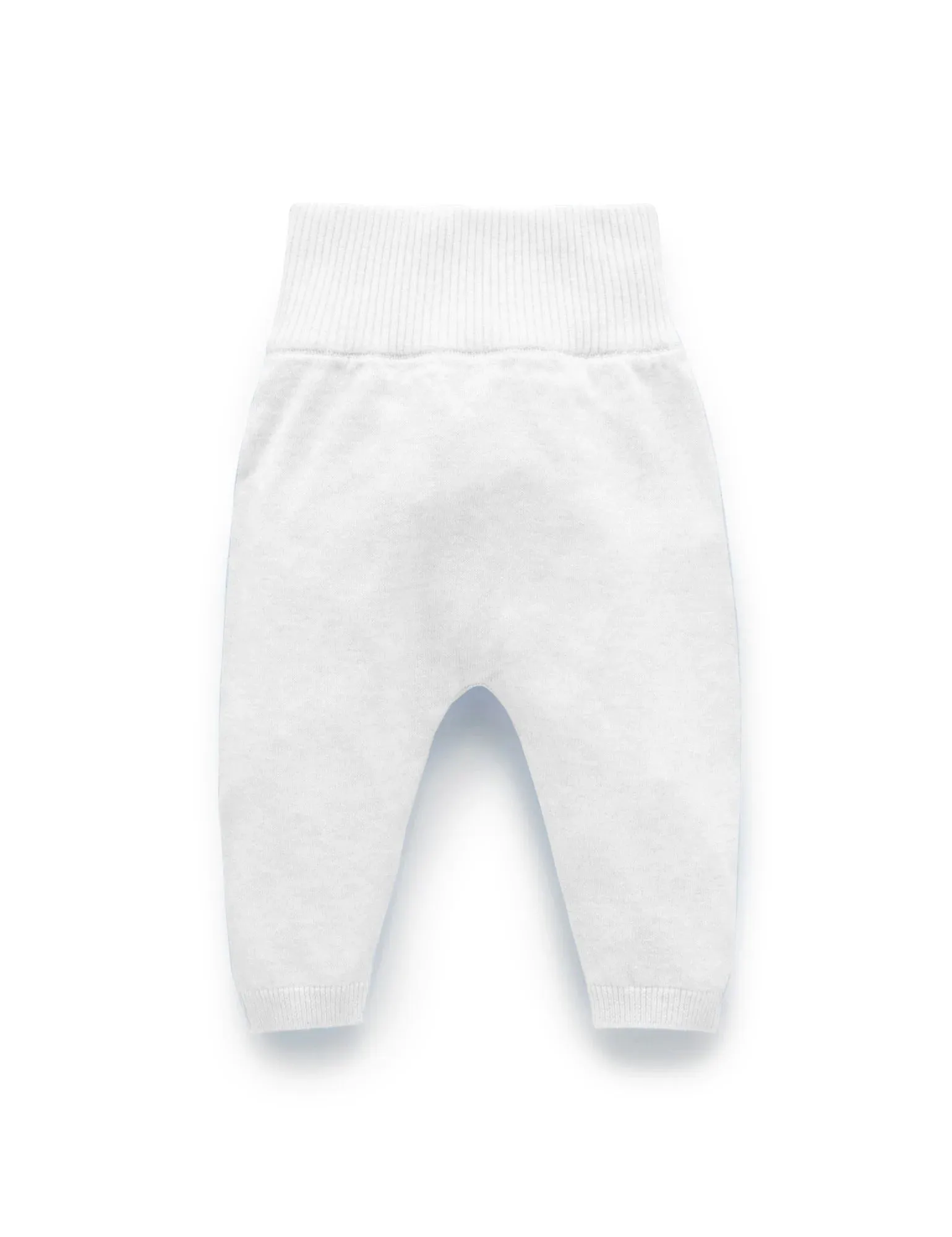 Purebaby Organic Cotton Leggings - White