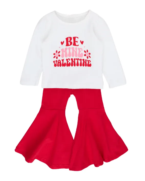 "Be Mine Valentine" Set w/ Hair Bow