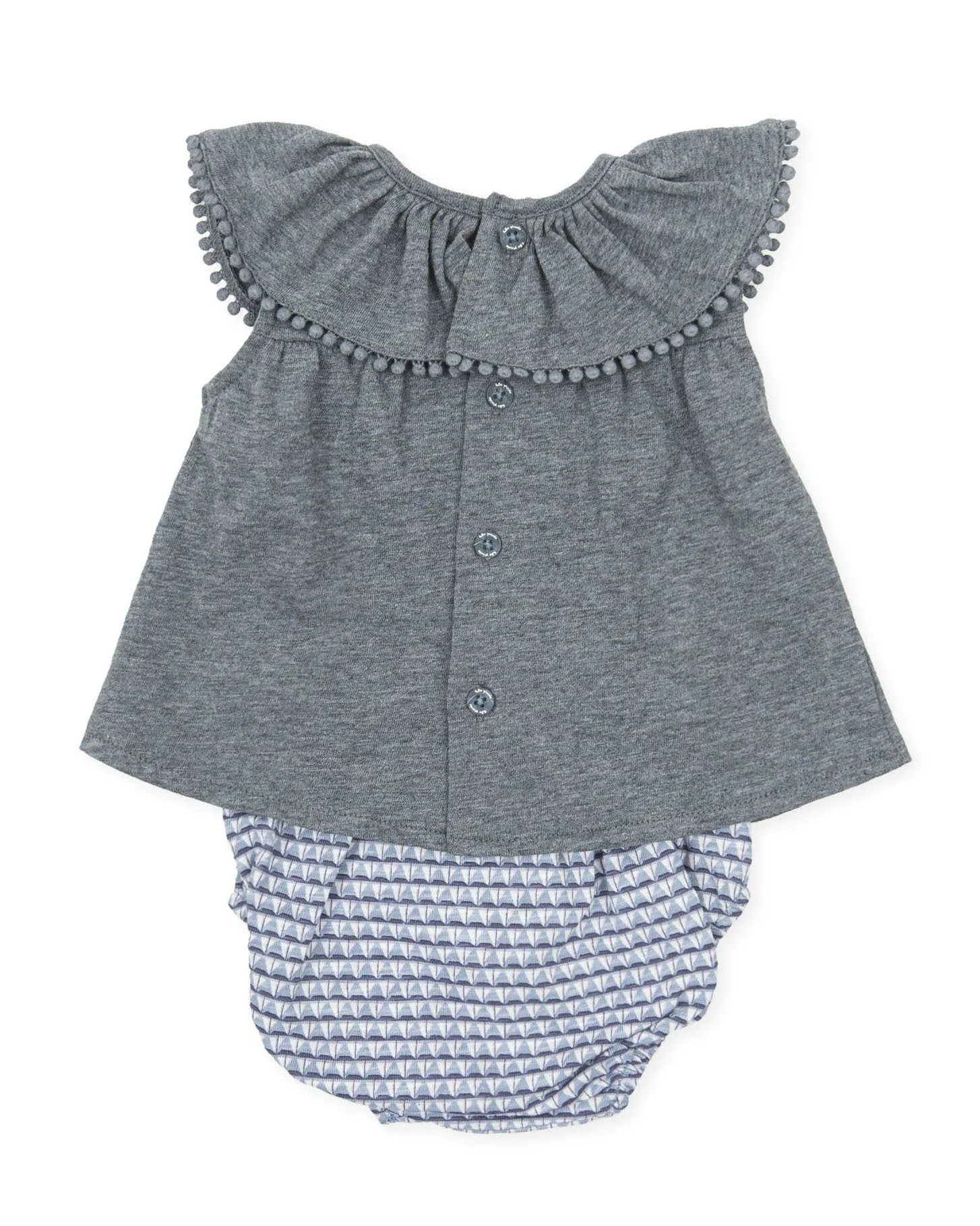 "Maggie" Sailboat Print Bloomers & Blouse