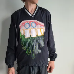 "Toofer" Crewneck Windbreaker