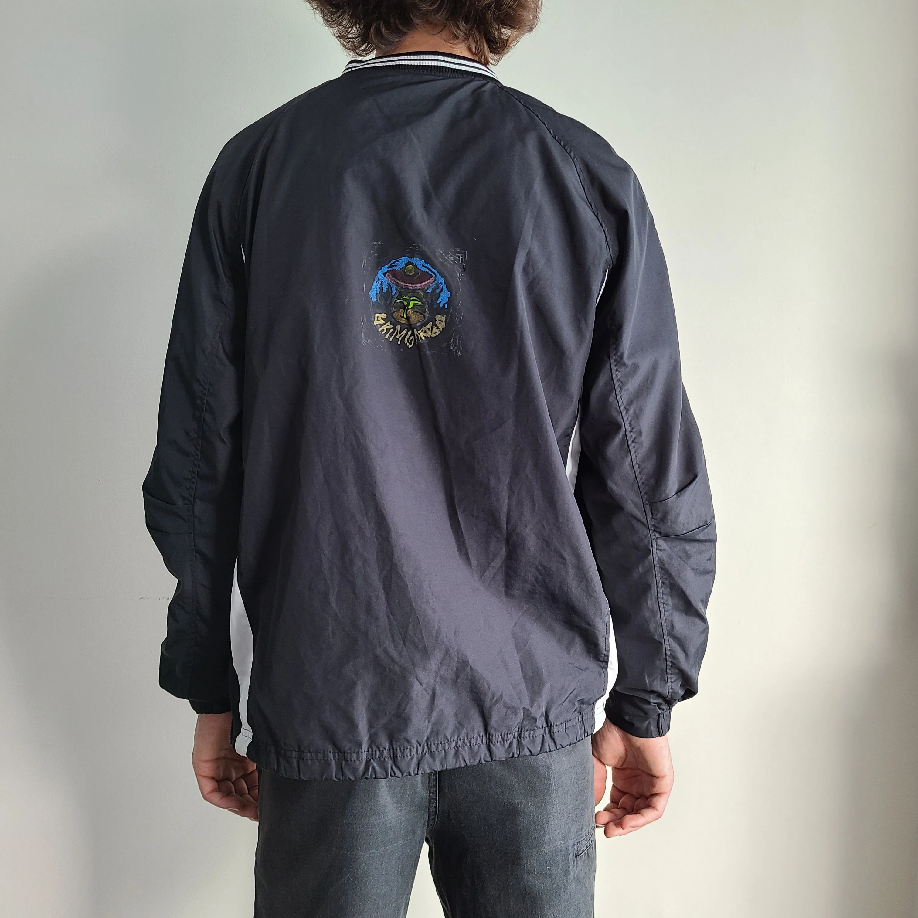 "Toofer" Crewneck Windbreaker