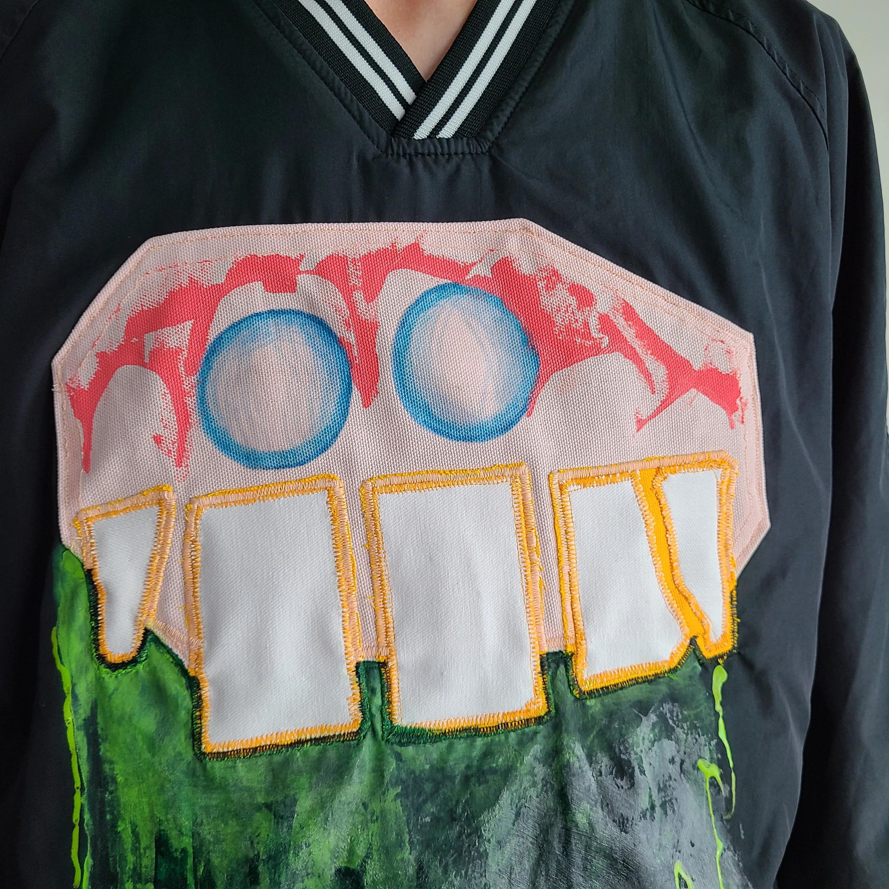"Toofer" Crewneck Windbreaker
