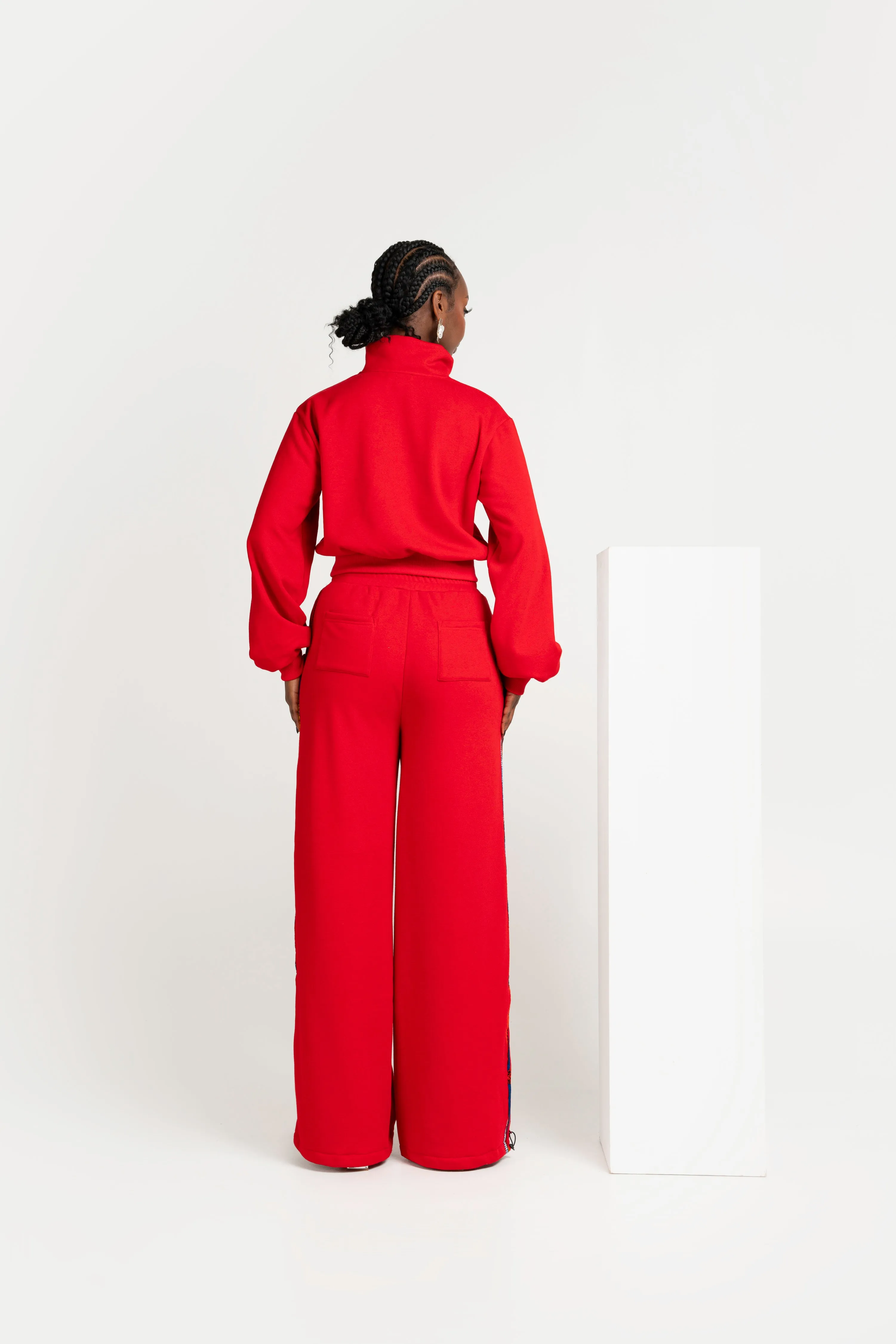 RED QUEEN Plush fleece JOGGER Set