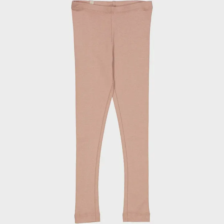 Rib Leggings in Rose Dawn