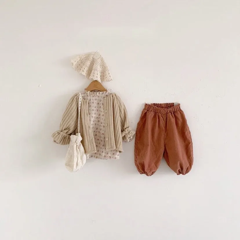 Ribbed Knit Cardigan