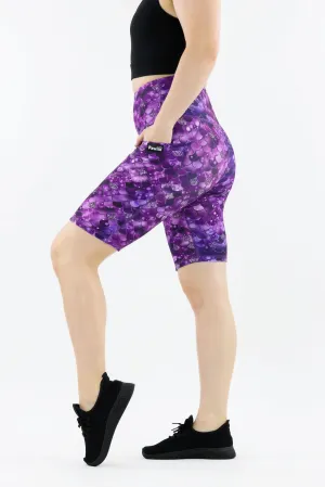 Royal Mermaid - Hybrid 2.0 - Leg Pockets - Long Shorts