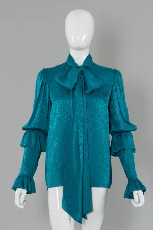 Ruffle Sleeve Blouse