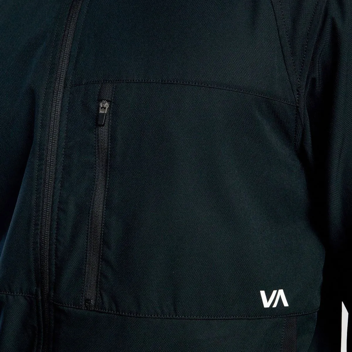 RVCA VA Sport Yogger 2 Windbreaker Jacket Black