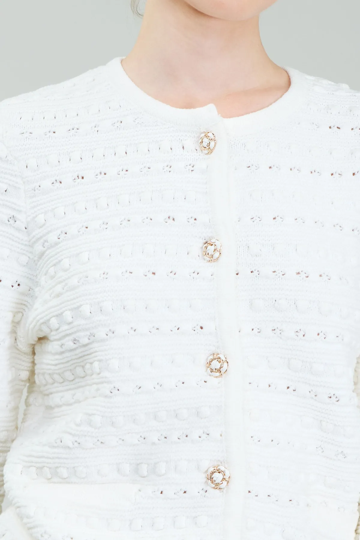 Rye Ivory Cardigan