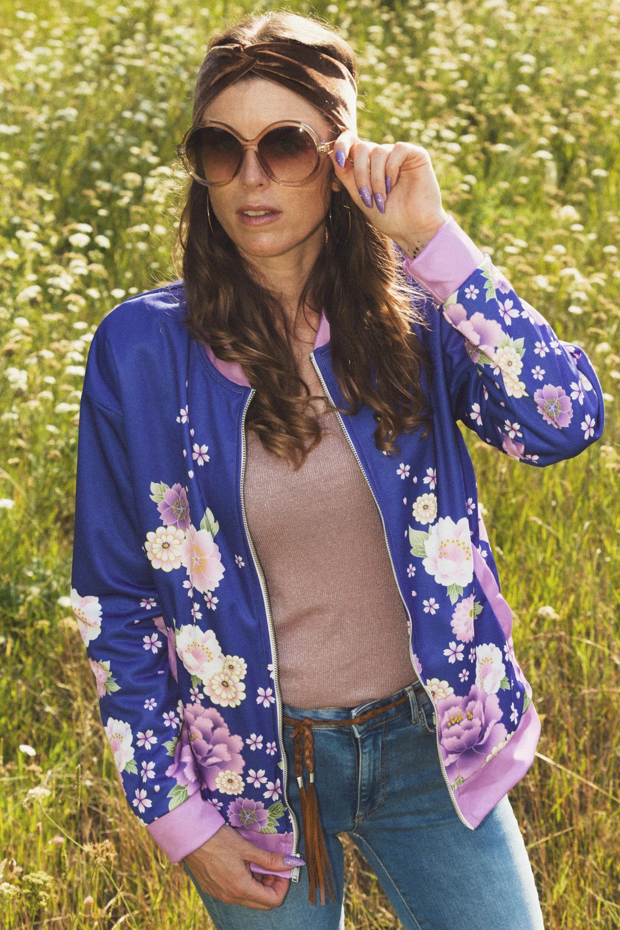 Sakura Track Jacket - Orchid