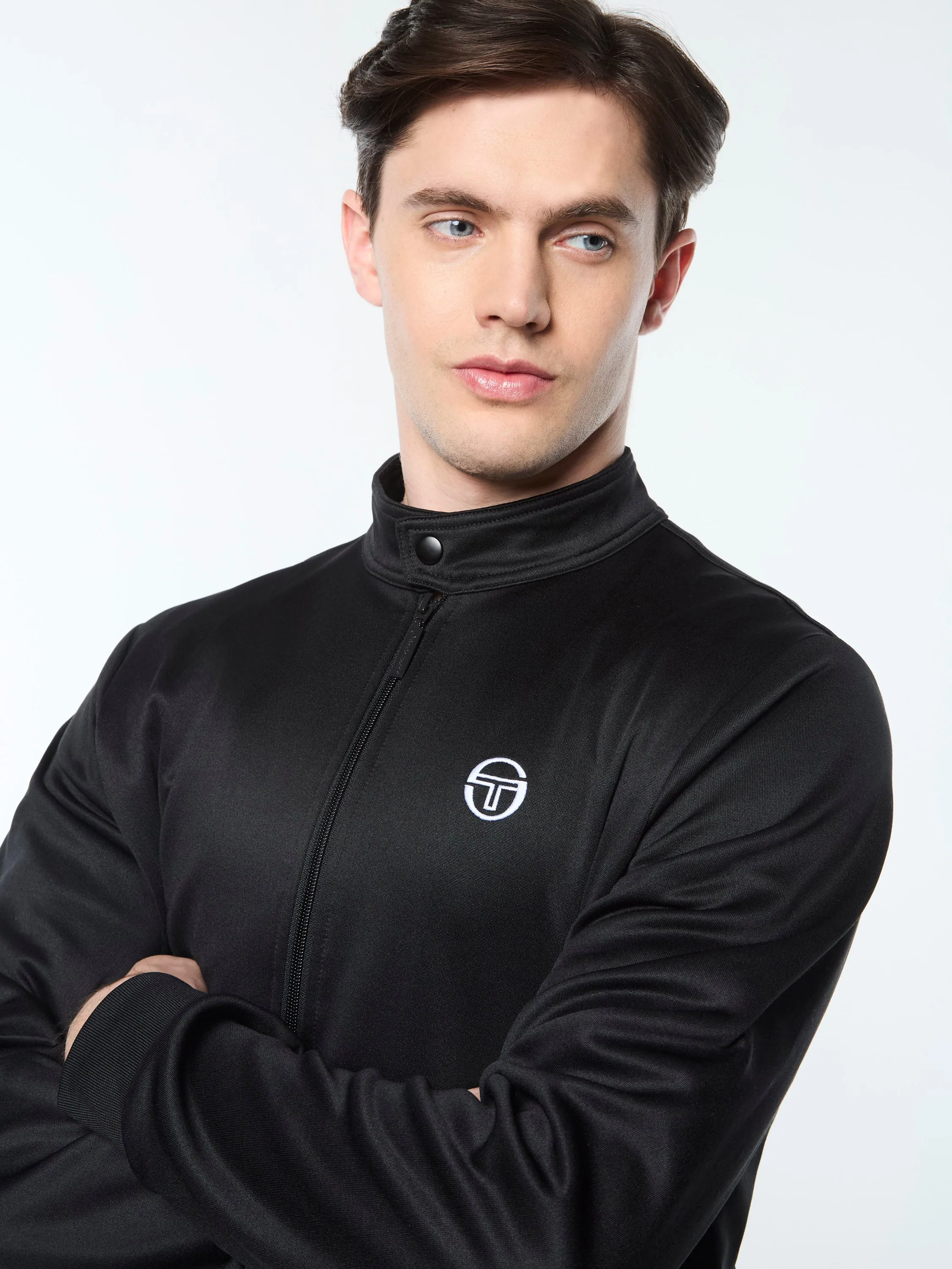 Sandro Track Jacket- Black Beauty