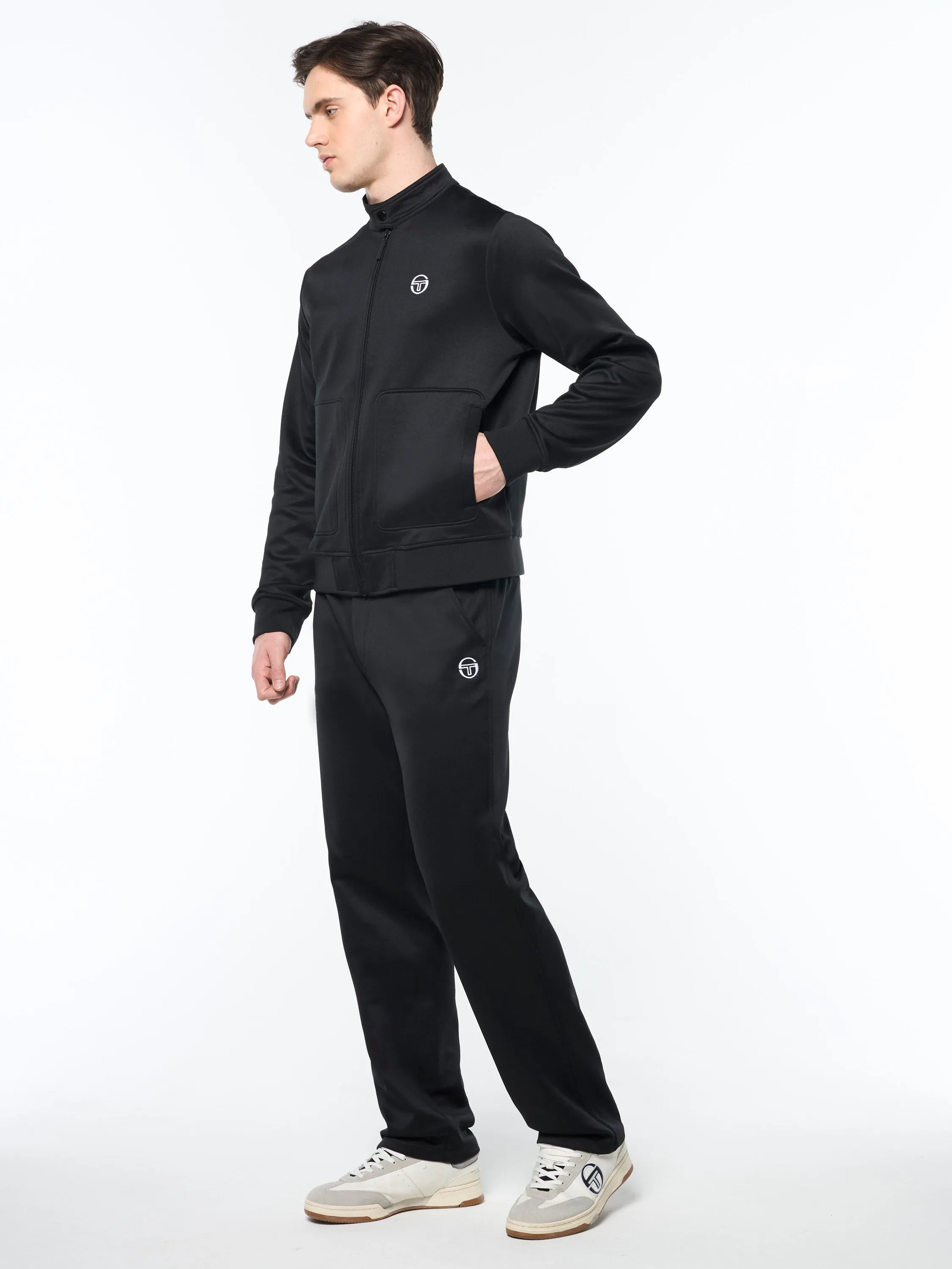 Sandro Track Jacket- Black Beauty