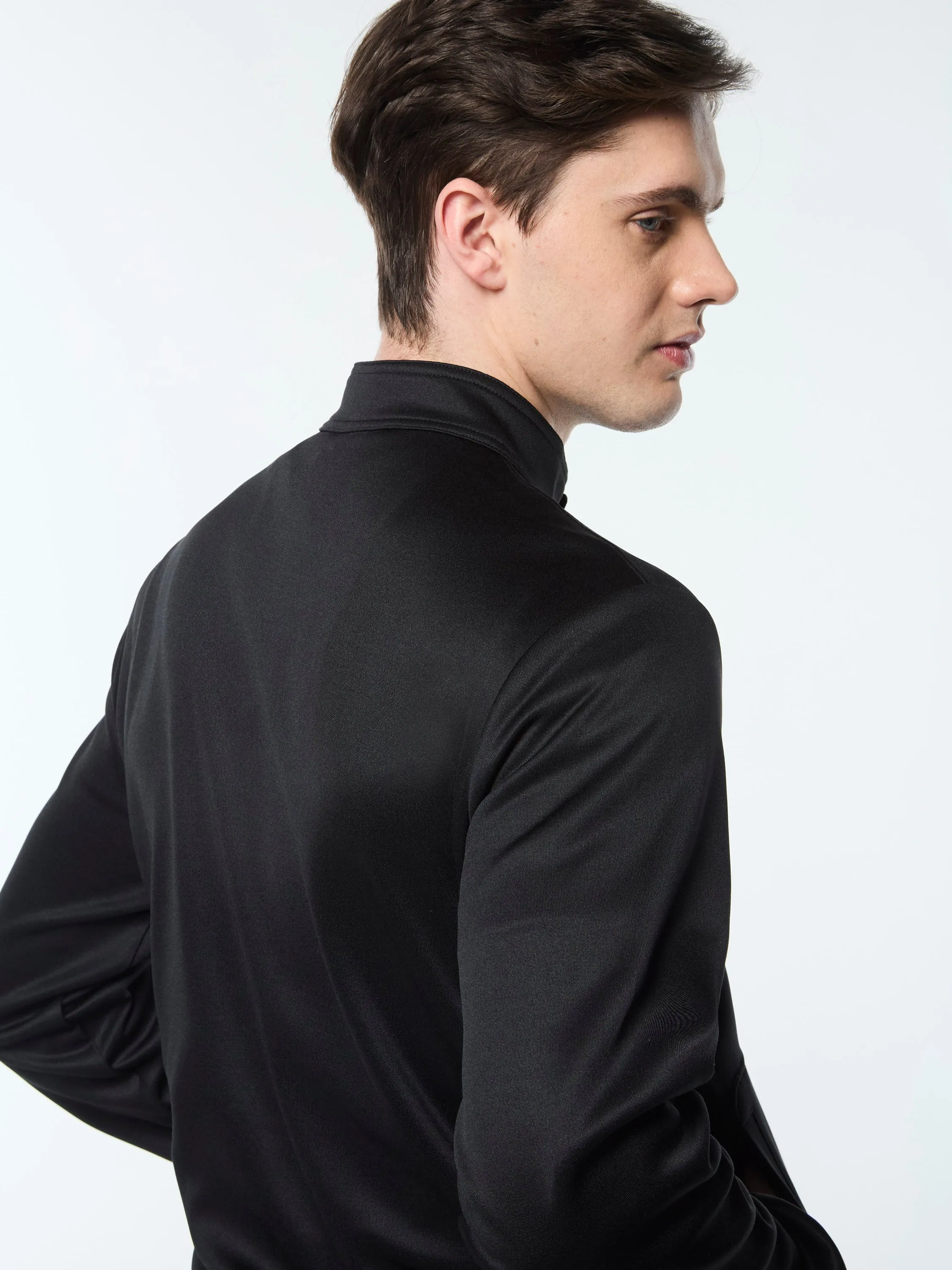 Sandro Track Jacket- Black Beauty