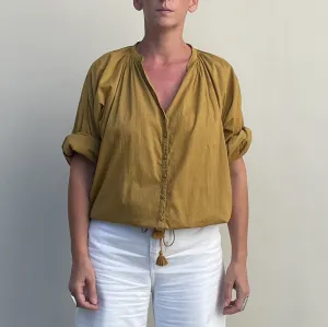 Sarakiniko Blouse Ochre