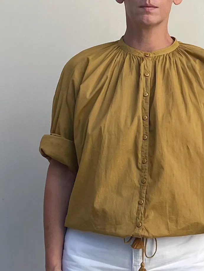 Sarakiniko Blouse Ochre
