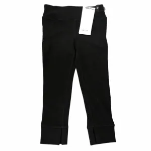 Satva Organic Cotton Girl's Mini Mantra Leggings - Black (3T)