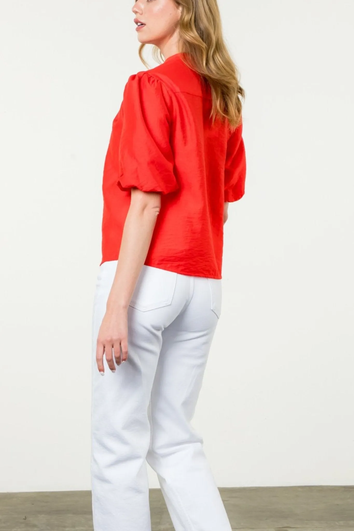 Scarlet Serenade Blouse