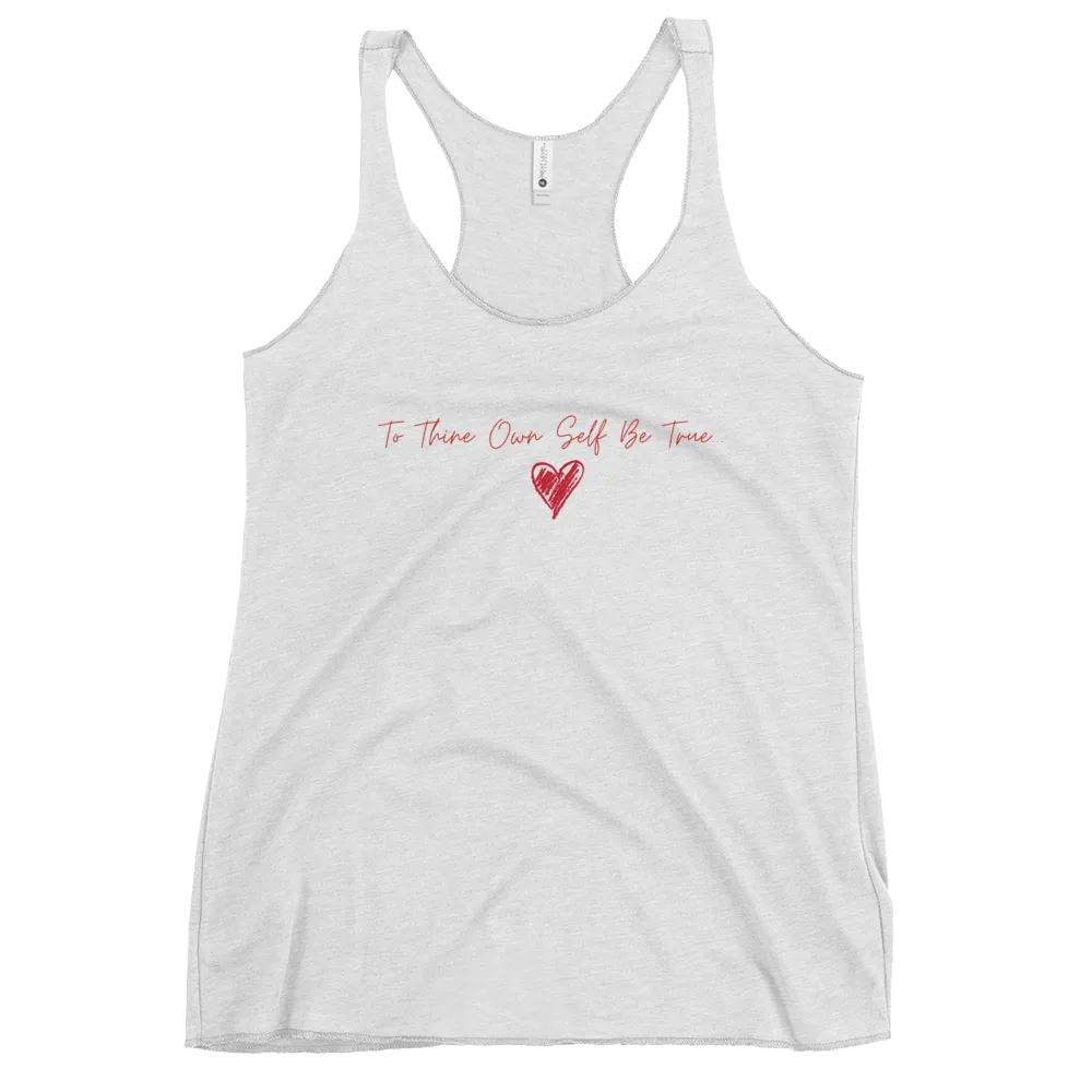 Self Be True - Ladies' Racerback Tank