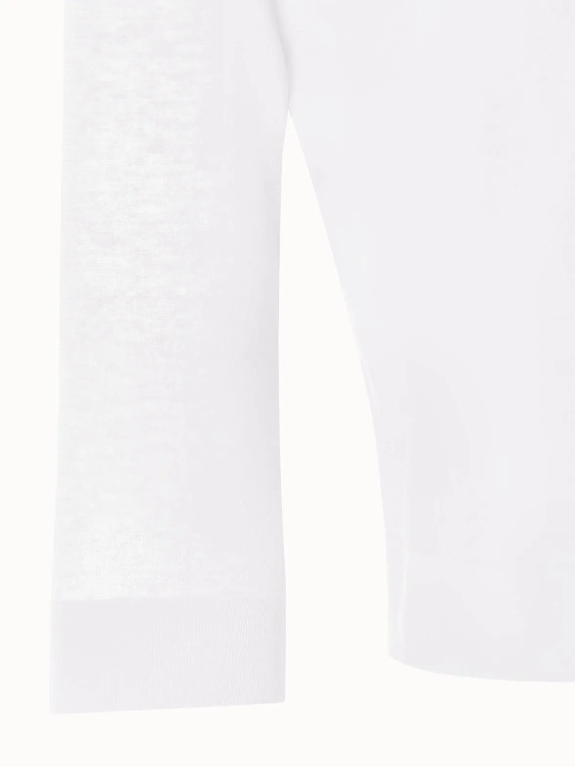Semi-Sheer Short Knit Cardigan in Cotton Blend