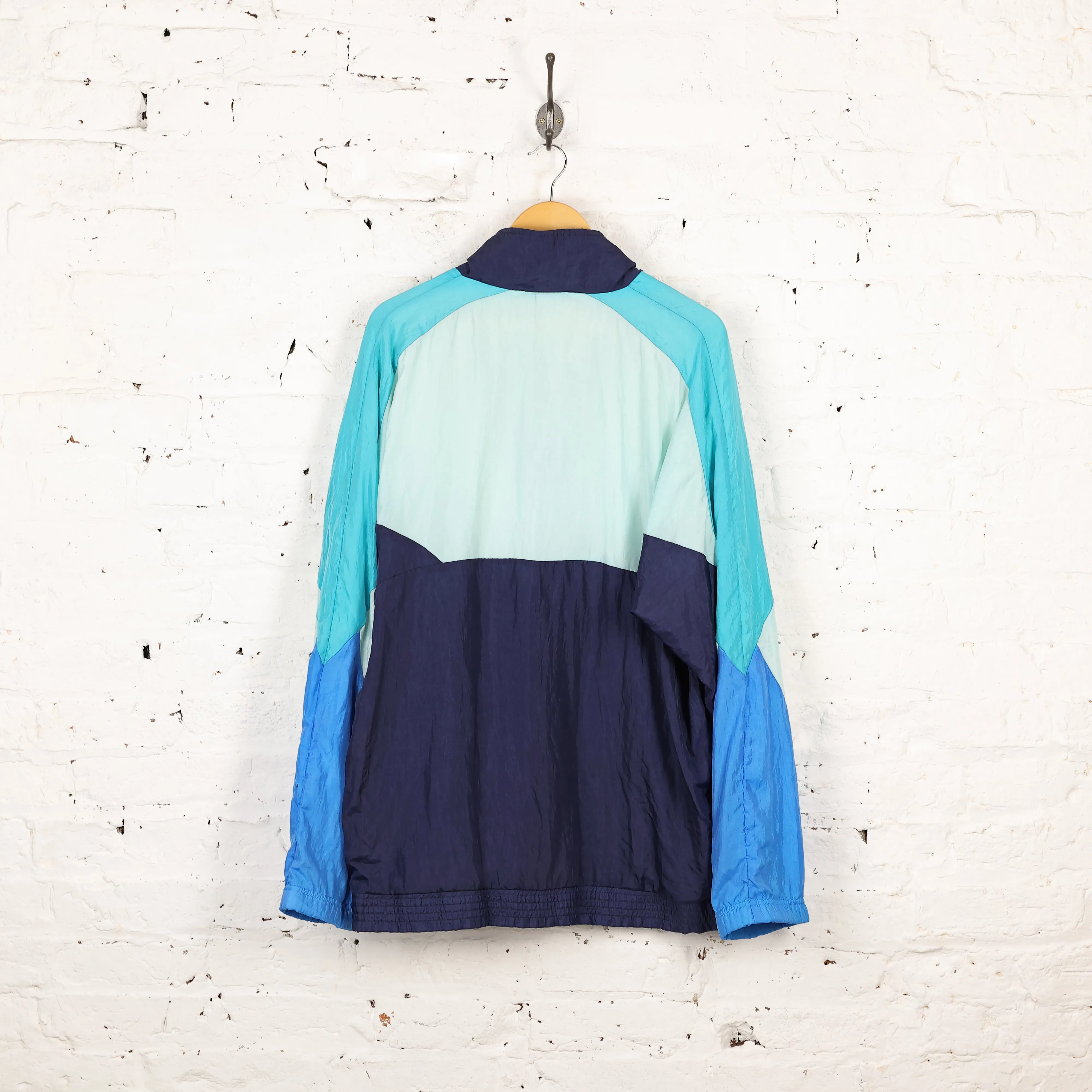 Sergio Tacchini Shell Windbreaker Tracksuit Top Jacket - Blue - XXL