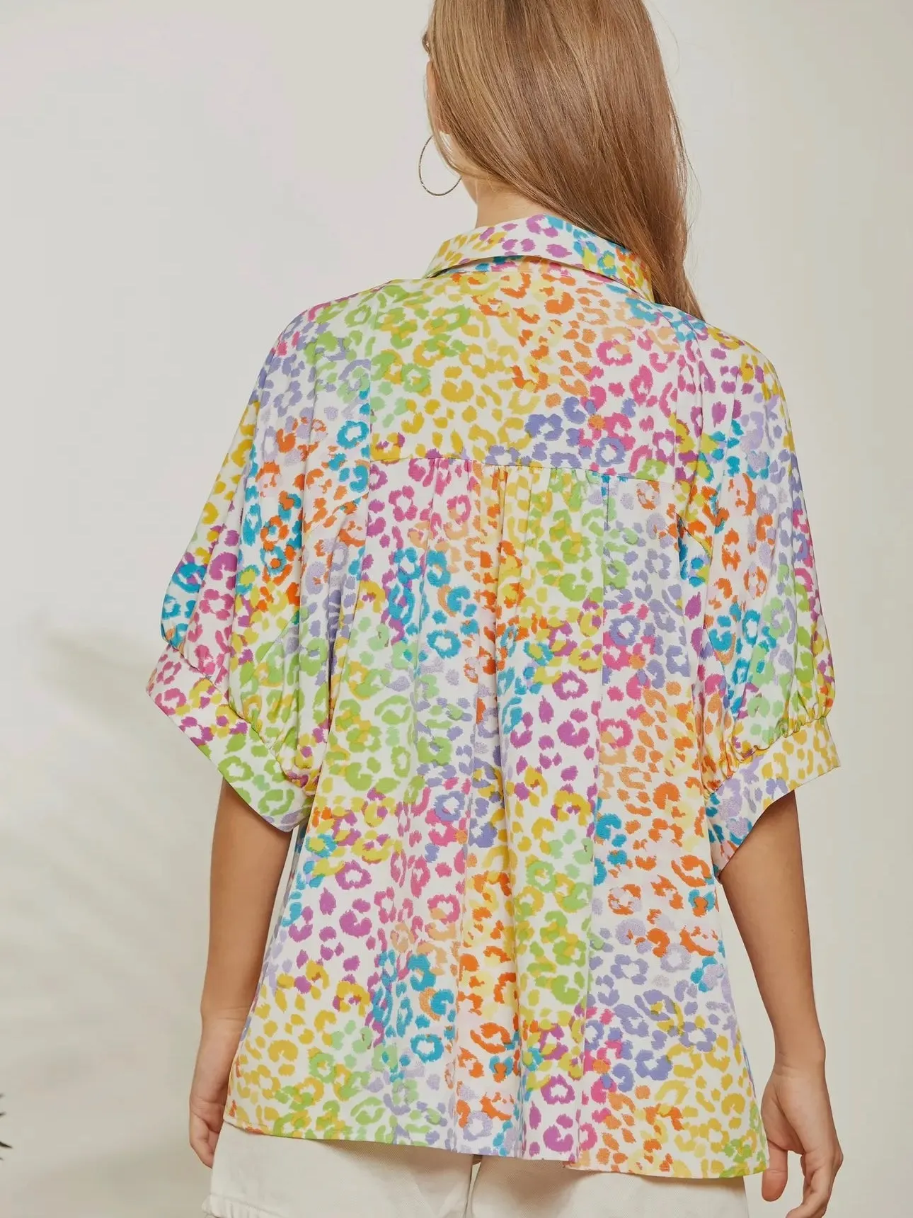 Show Your Spots Leopard Top: Multi