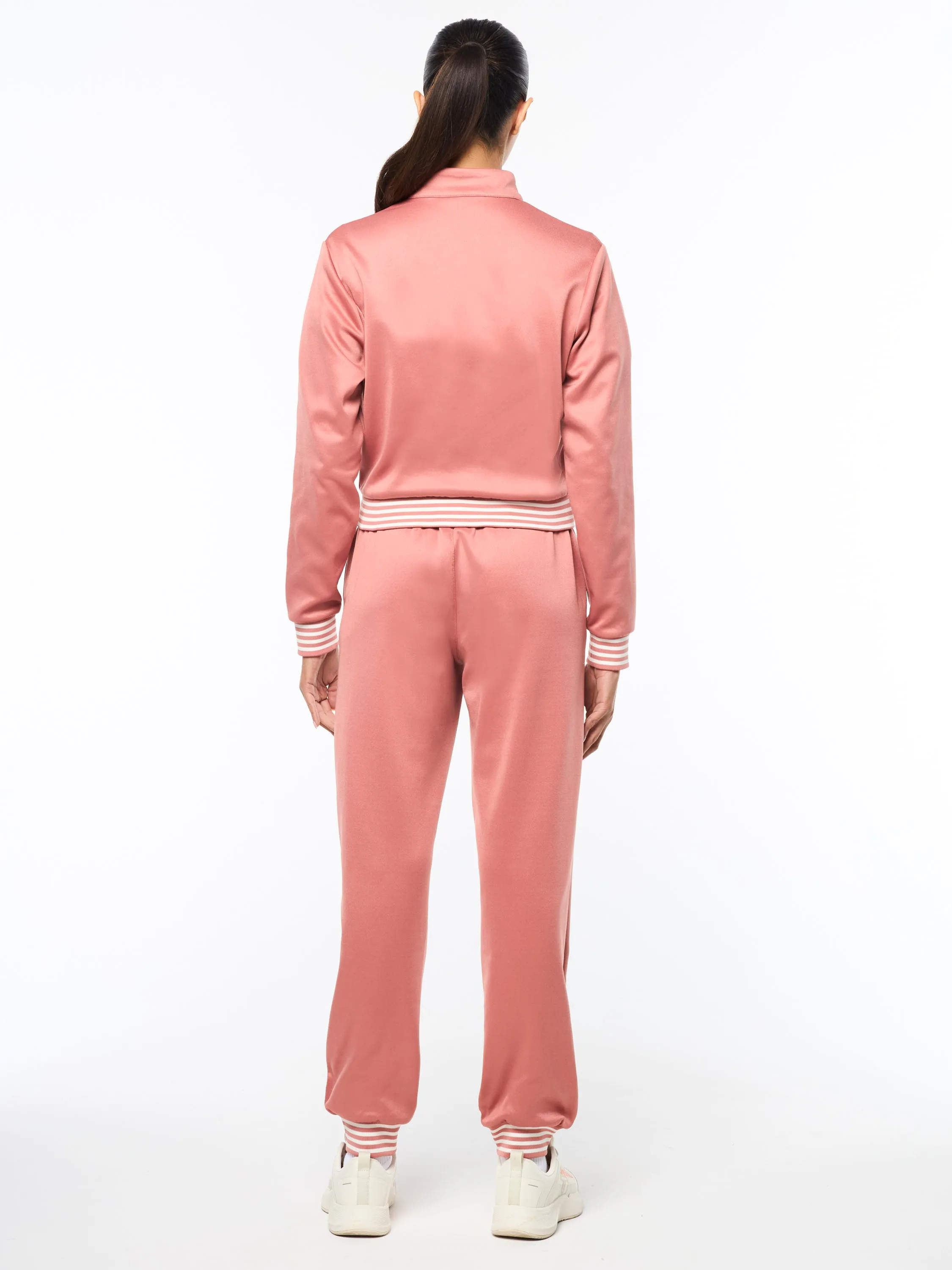 Sienna Track Jacket- Light Mahogany