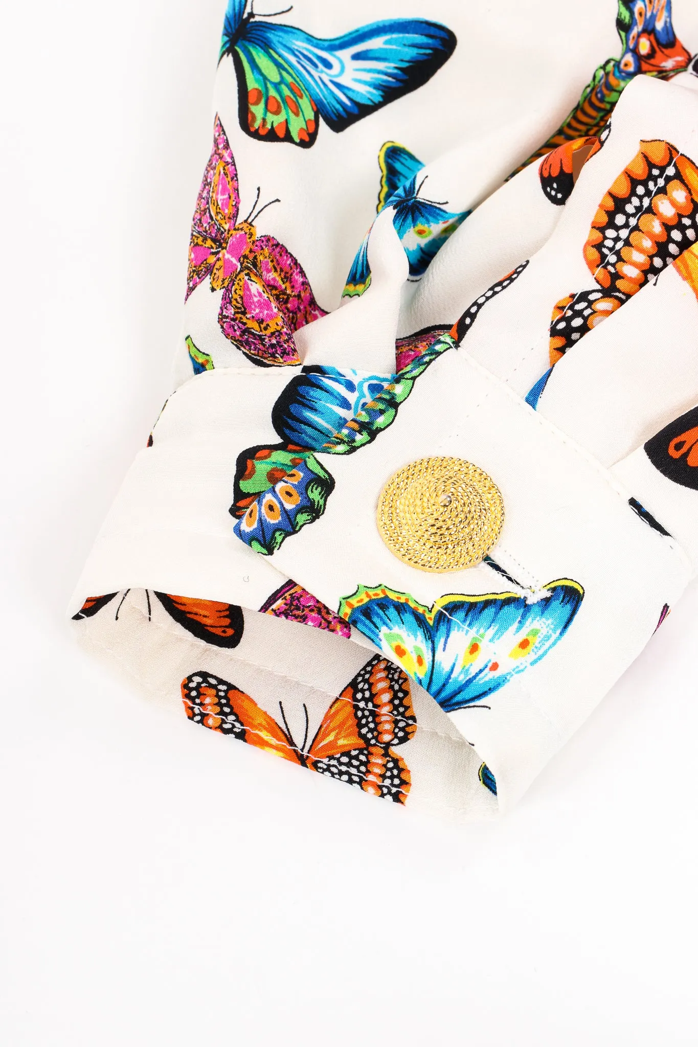 Silk Rainbow Butterfly Jacket