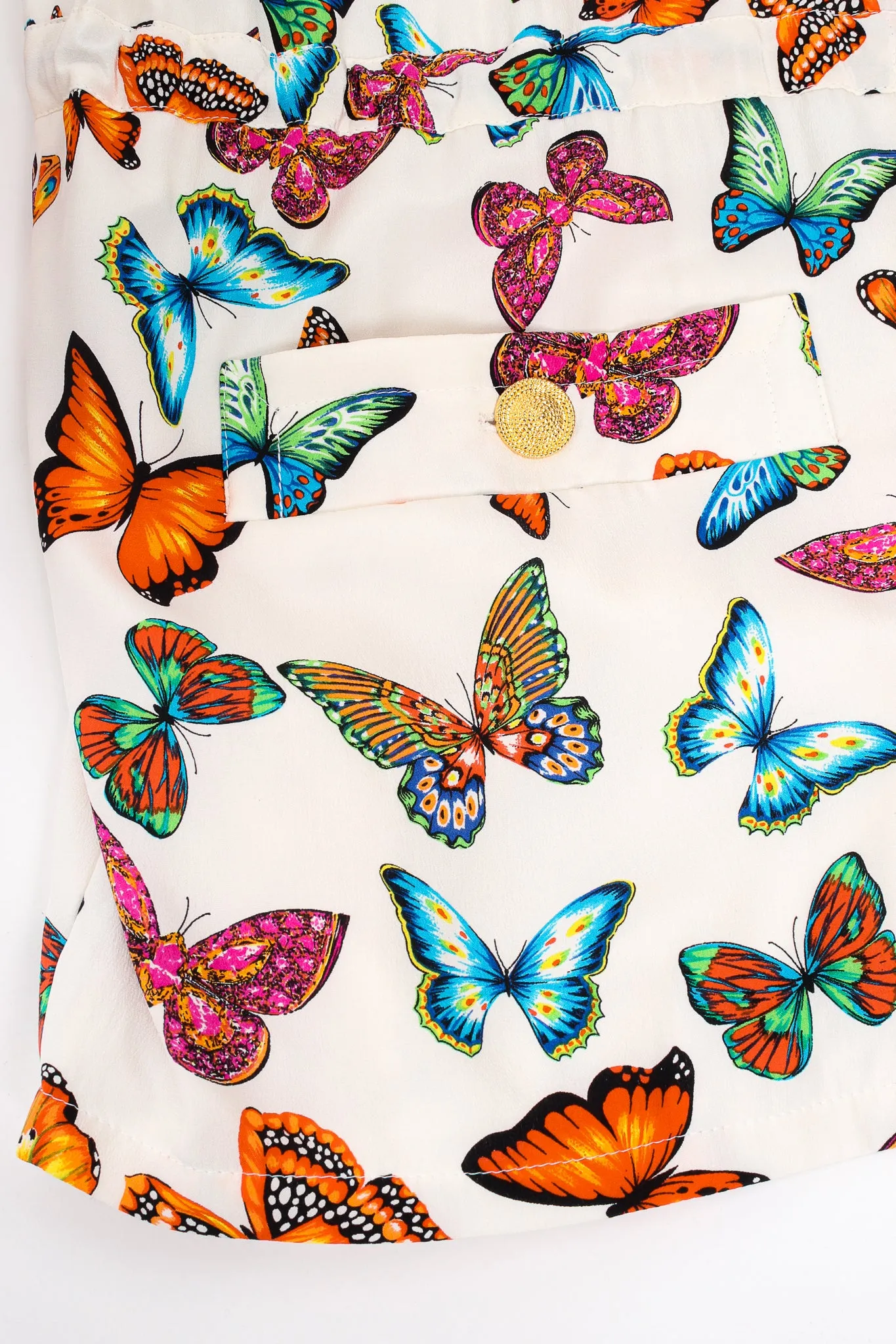 Silk Rainbow Butterfly Jacket