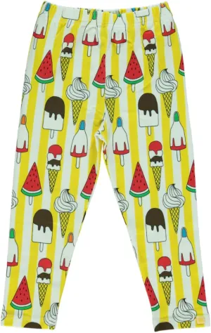 Smafolk Leggings - Ice Cream Yellow
