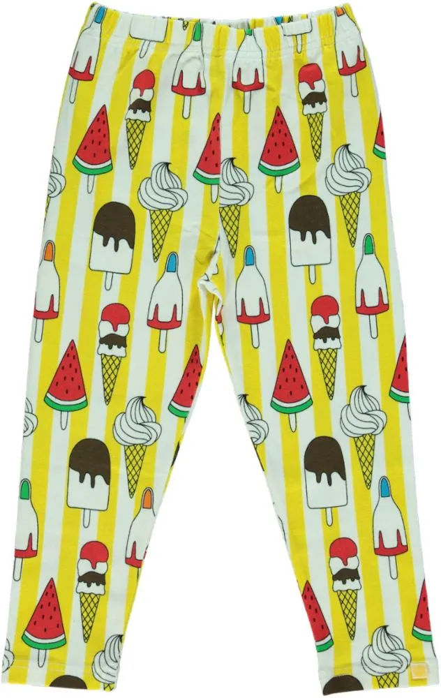 Smafolk Leggings - Ice Cream Yellow