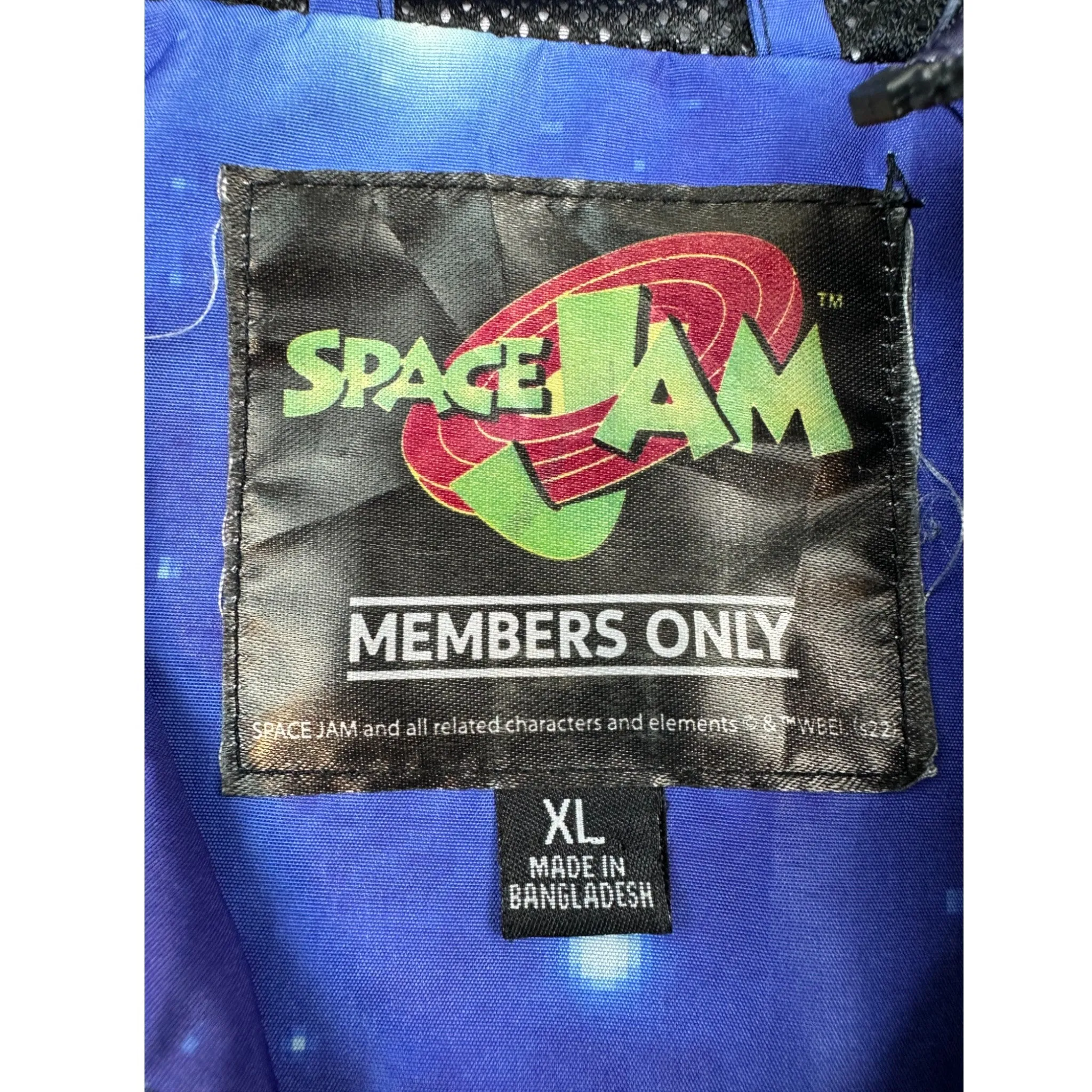 SPACE JAM X MEMBERS ONLY WINDBREAKER - (XL)