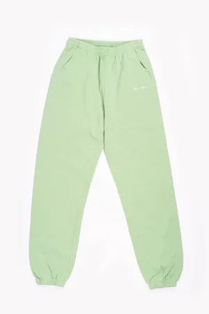 SPORTY AND RICH CLASSIC LOGO SWEATPANTS PISTACHIO