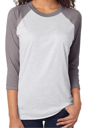 Spots Happy Fall Pumpkin Tri-Blend Unisex 3/4 Raglan