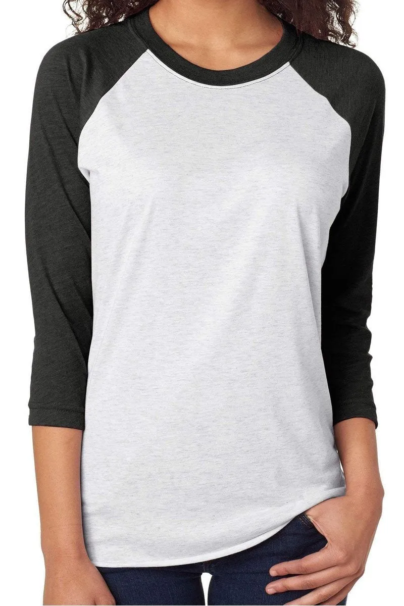 Spots Happy Fall Pumpkin Tri-Blend Unisex 3/4 Raglan