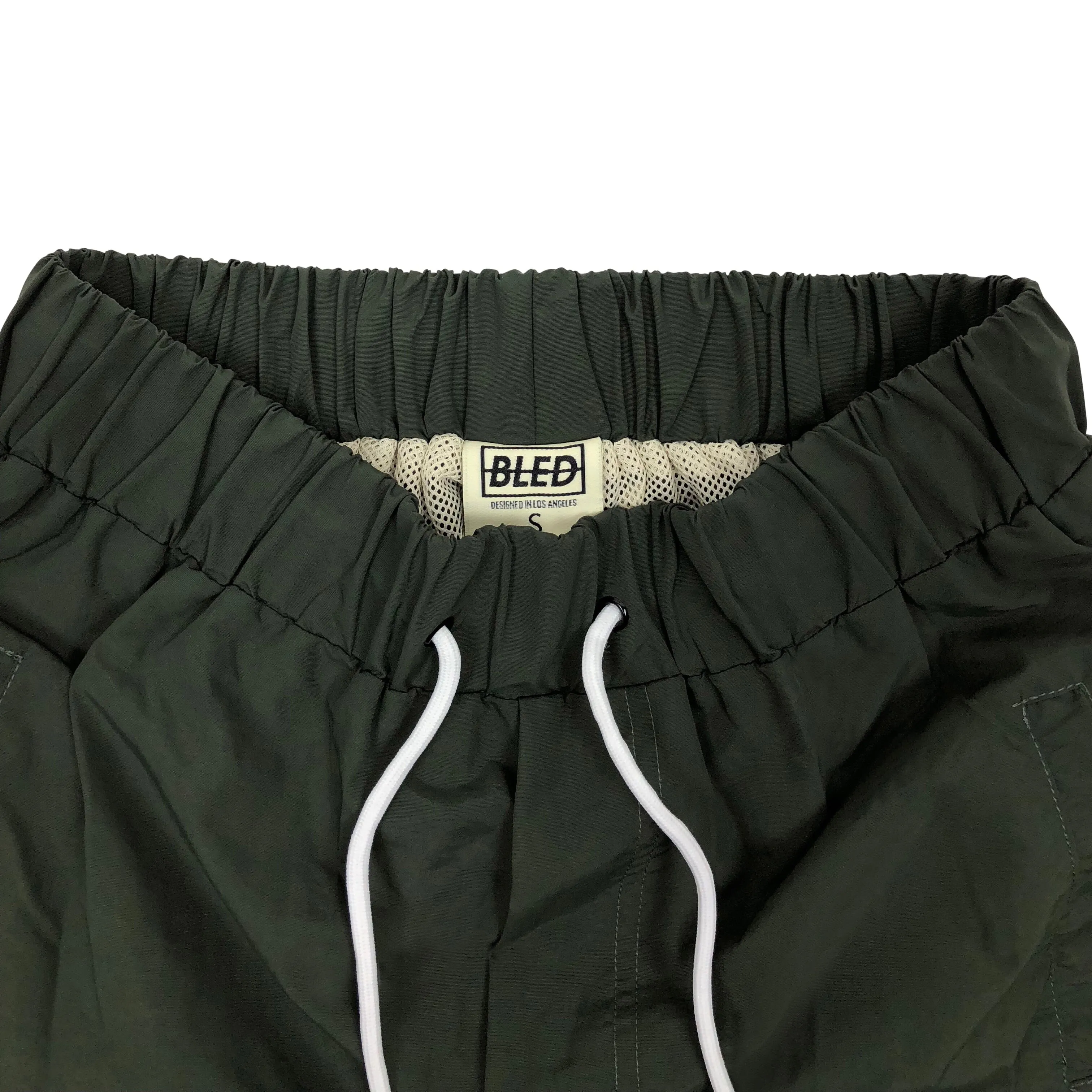 Stealth Cargo Track Pant - Olive/Cream
