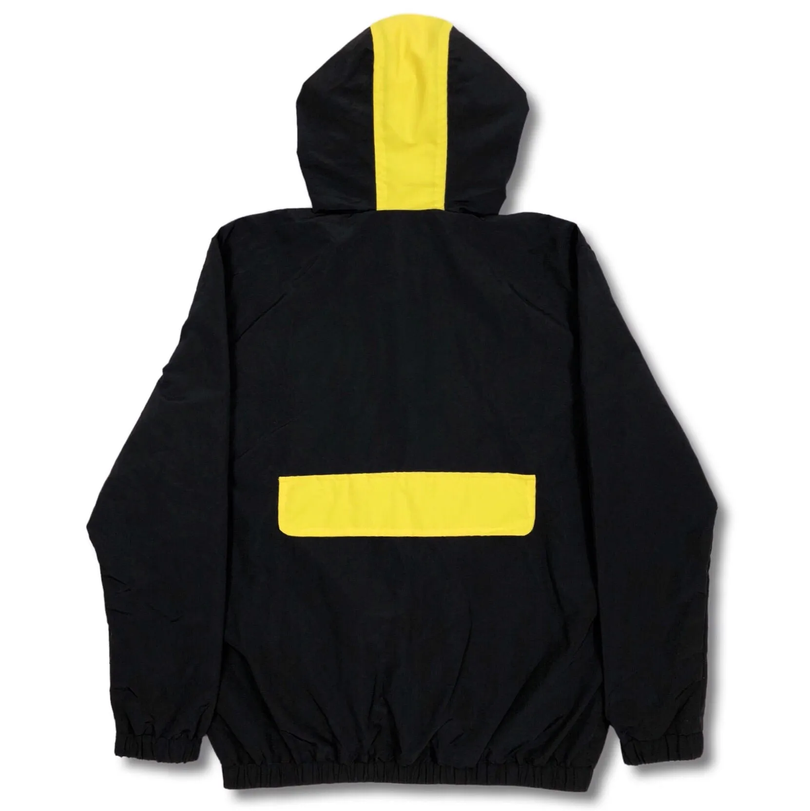 Stealth Hooded Track Jacket - Black/Yellow