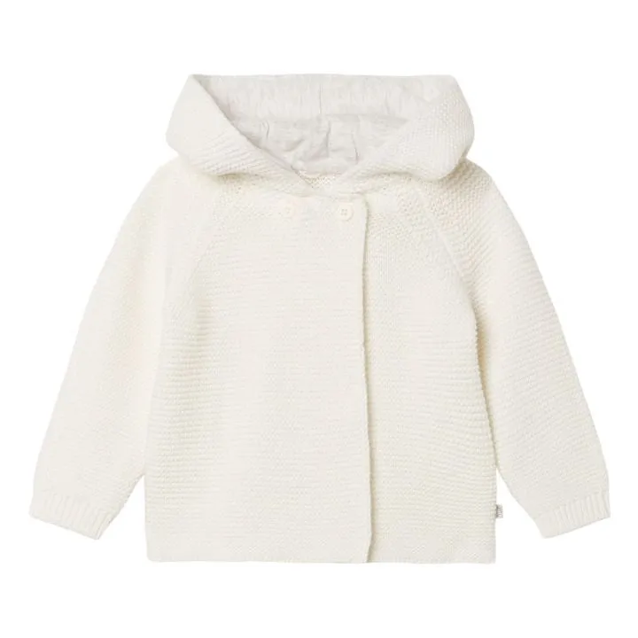 Stella McCartney - Knit Cardigan with Bunny Ears - White